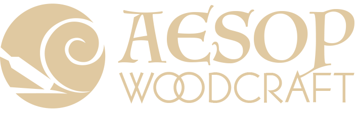 Aesop Woodcraft Logo