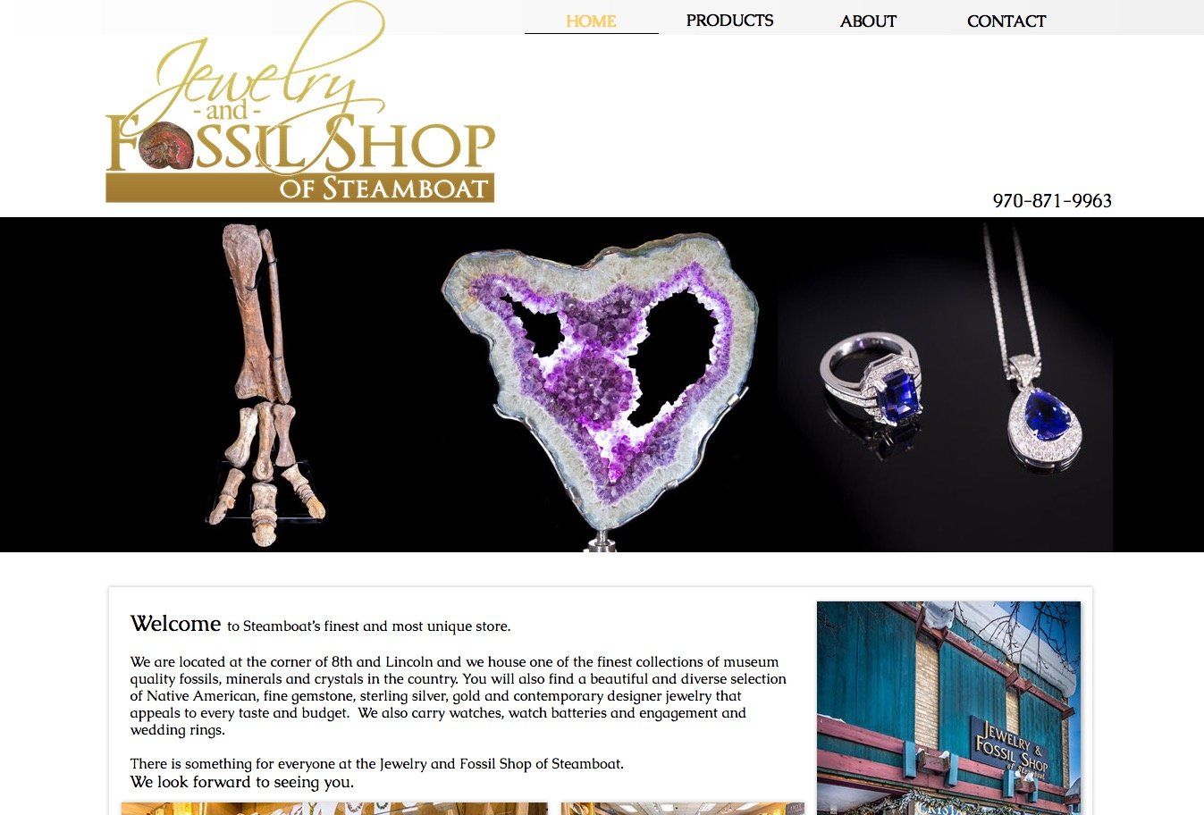 Steamboat Website Design