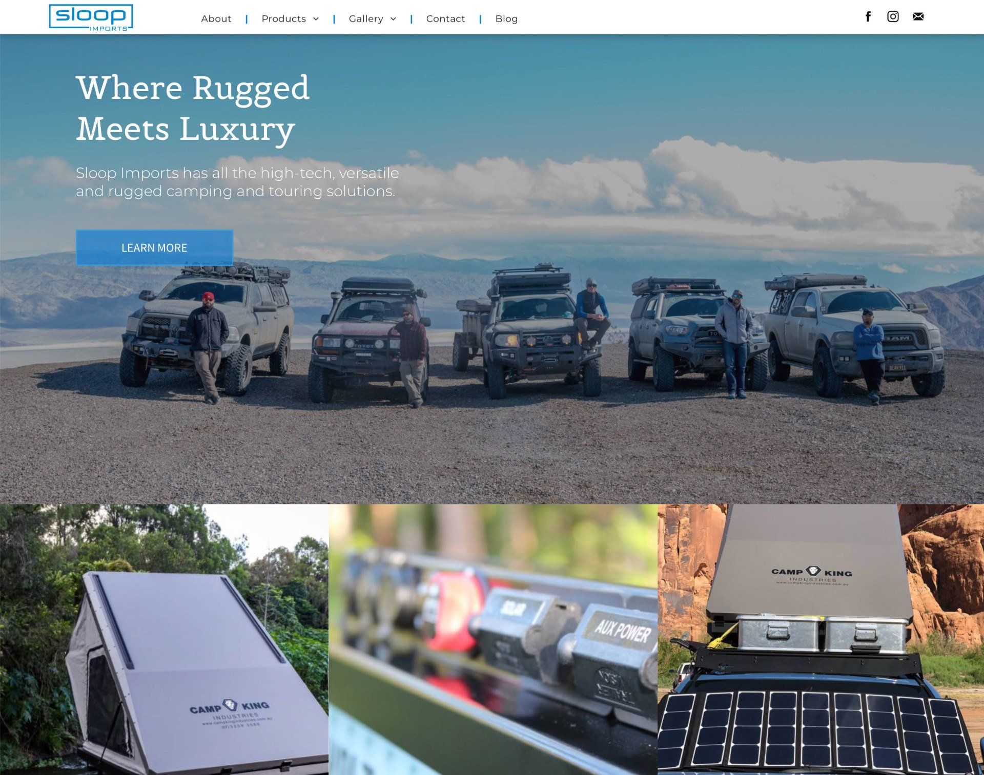 Steamboat Website Design