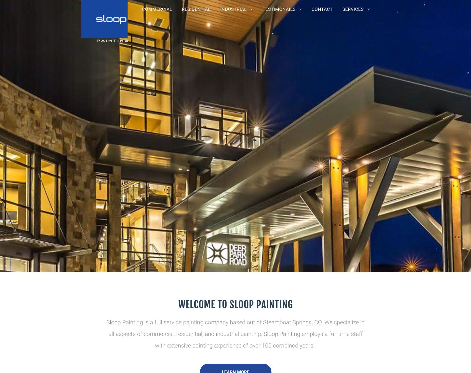 Steamboat Website Design