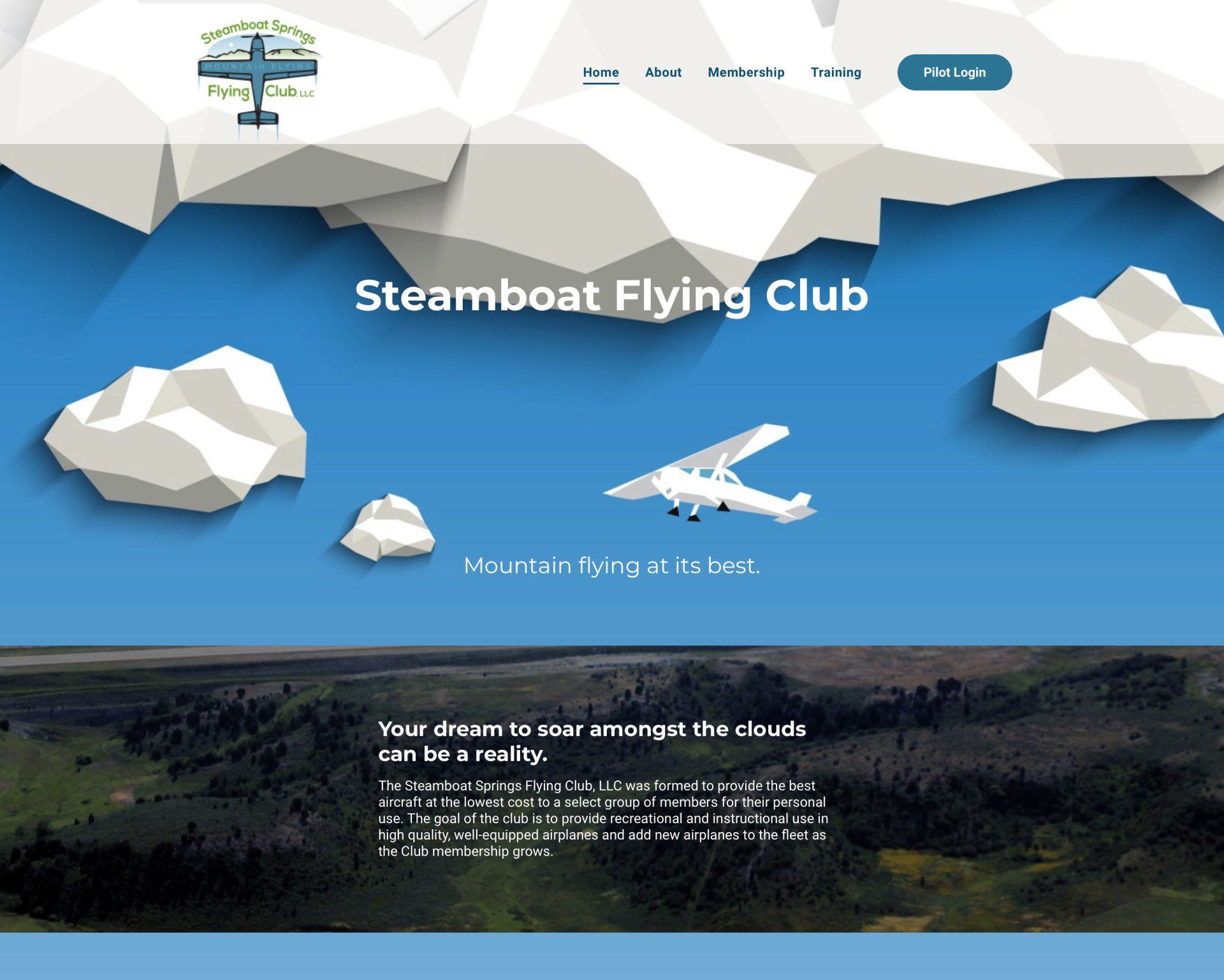 Steamboat Website Design