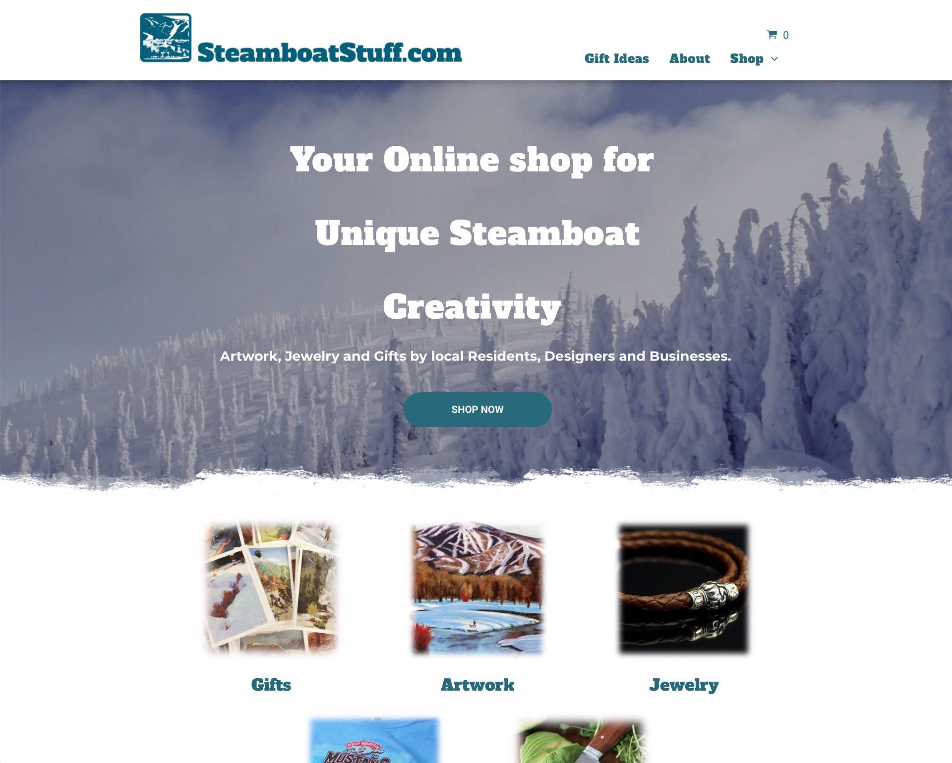 Steamboat Website Design