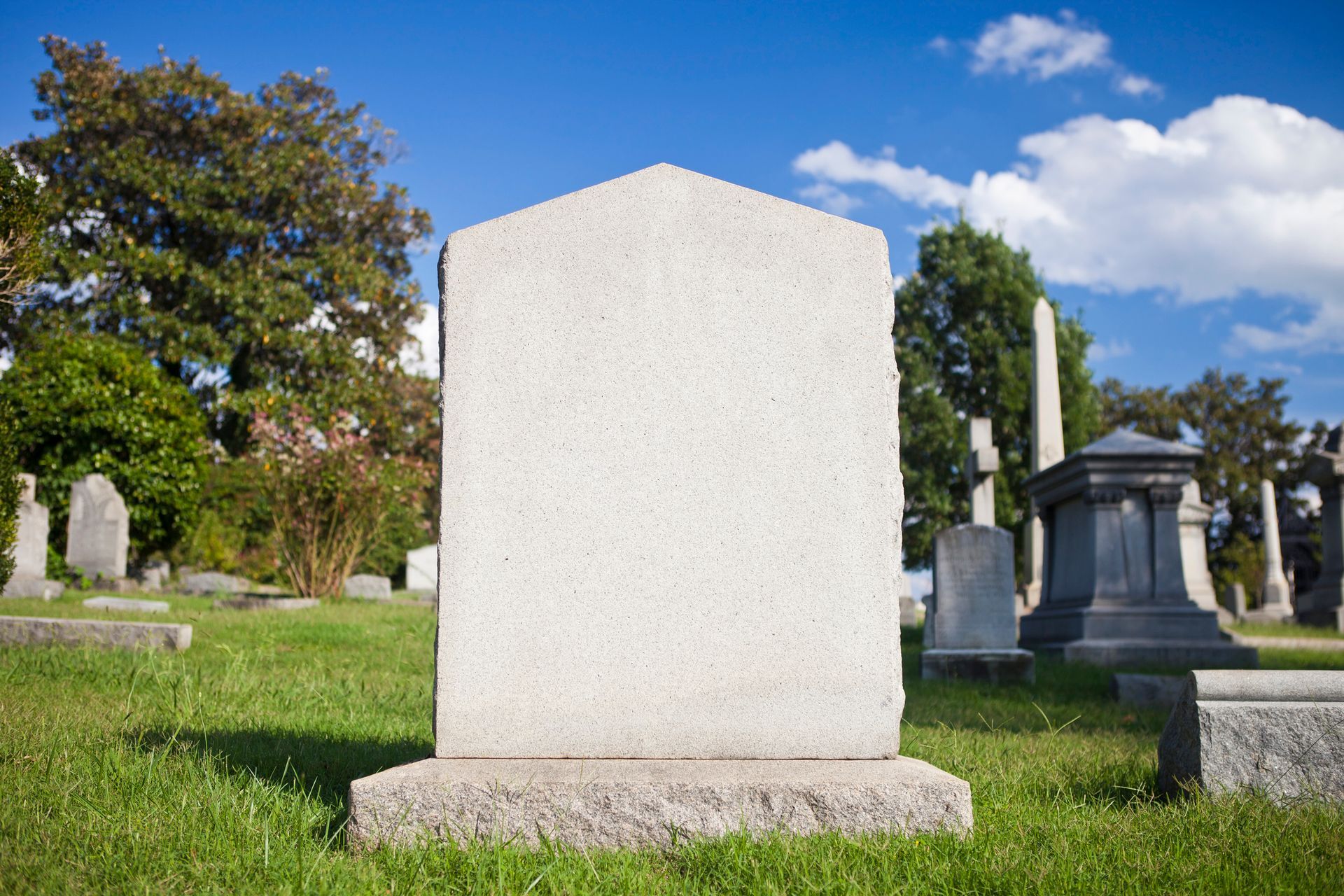 Blank Headstone - Conway, AR - McGee Monument Co. Inc