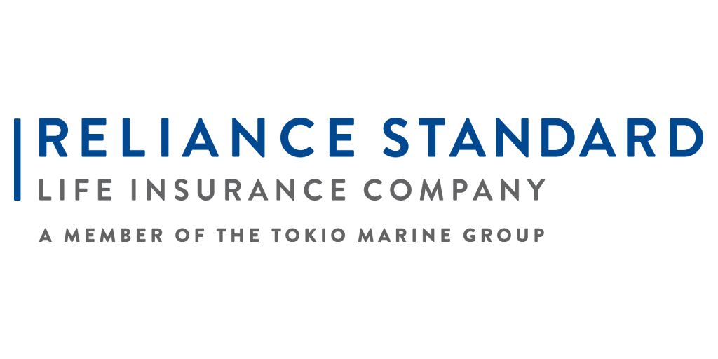The reliance standard life insurance company logo is a member of the tokio marine group.