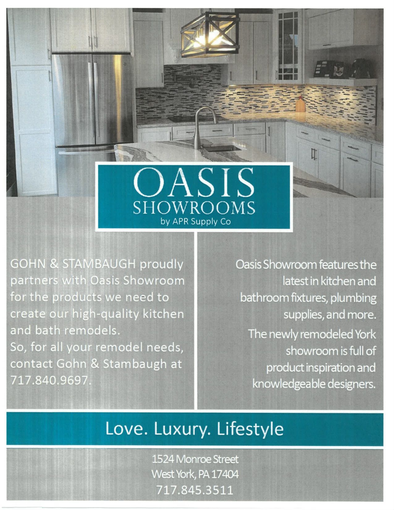 Oasis Showrooms — Outdoor Air Conditioner in Emigsville, PA