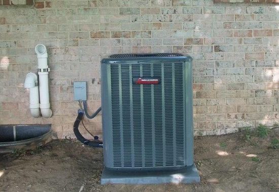 Heating and Air Conditioning — Outdoor Air Conditioner in Emigsville, PA