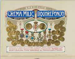 Locandina pubblicitaria vintage