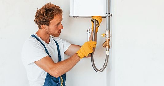 Tankless water heater in Atlanta
