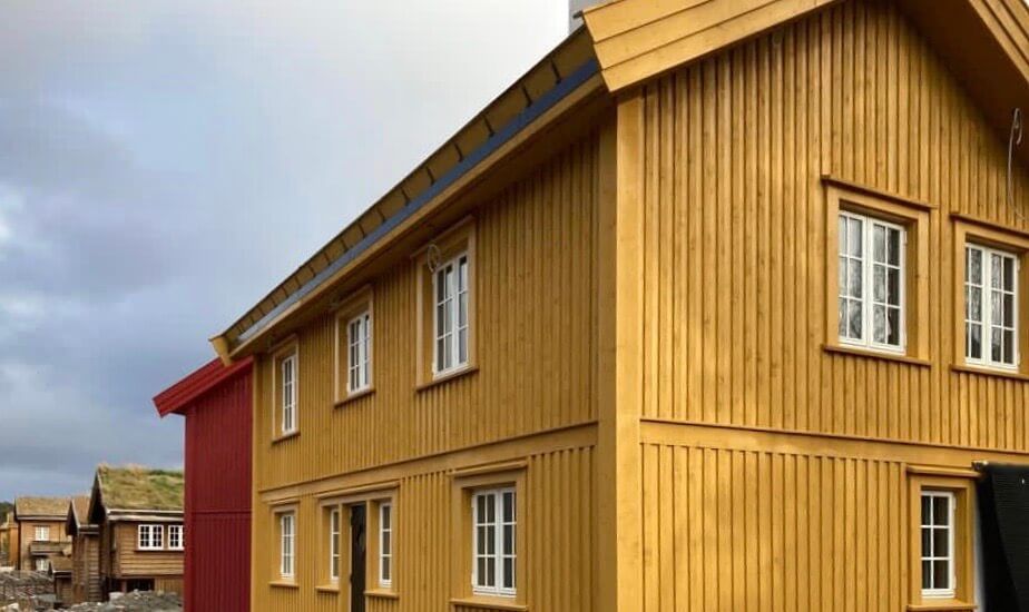 Фасадные отделочные работы в Норвегии