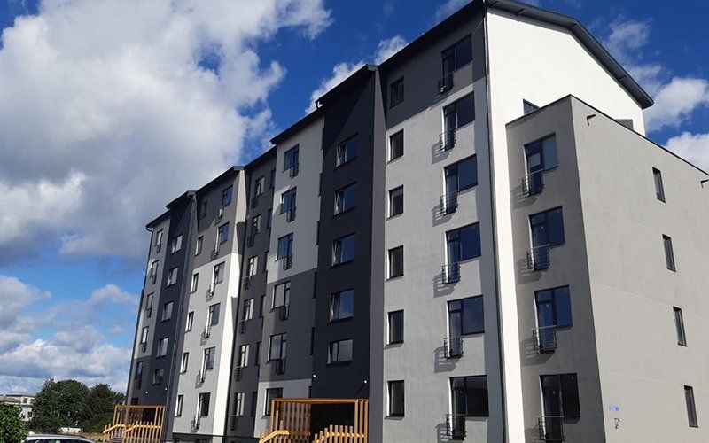 Būvniecības darbi daudzdzīvokļu dzīvojamā mājā