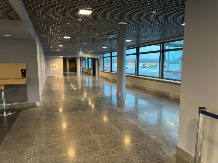 B8/B9 un B1 iekāpšanas sektoru pārbūve Starptautiskajā lidostā 