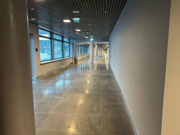 B8/B9 un B1 iekāpšanas sektoru pārbūve Starptautiskajā lidostā 