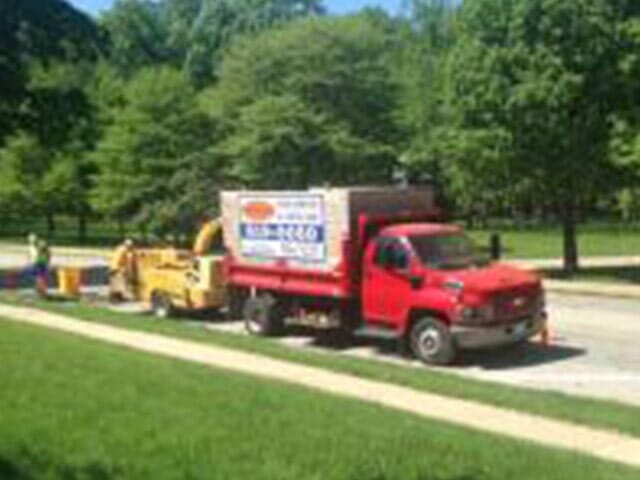 Tree Service Truck 2 — Tree services in Champaign, IL Urbana