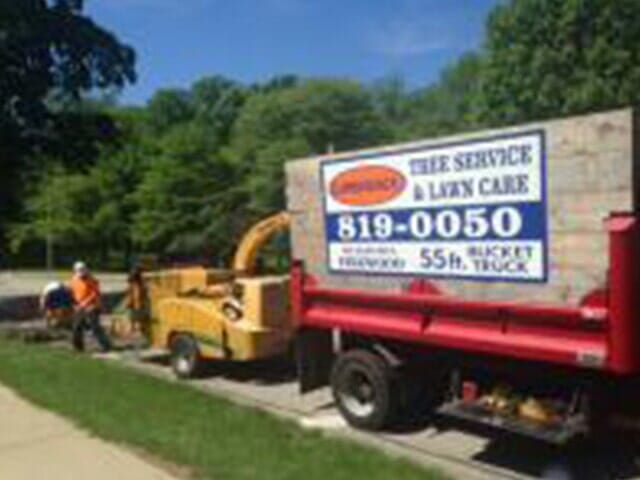 Tree Service Truck — Tree services in Champaign, IL Urbana