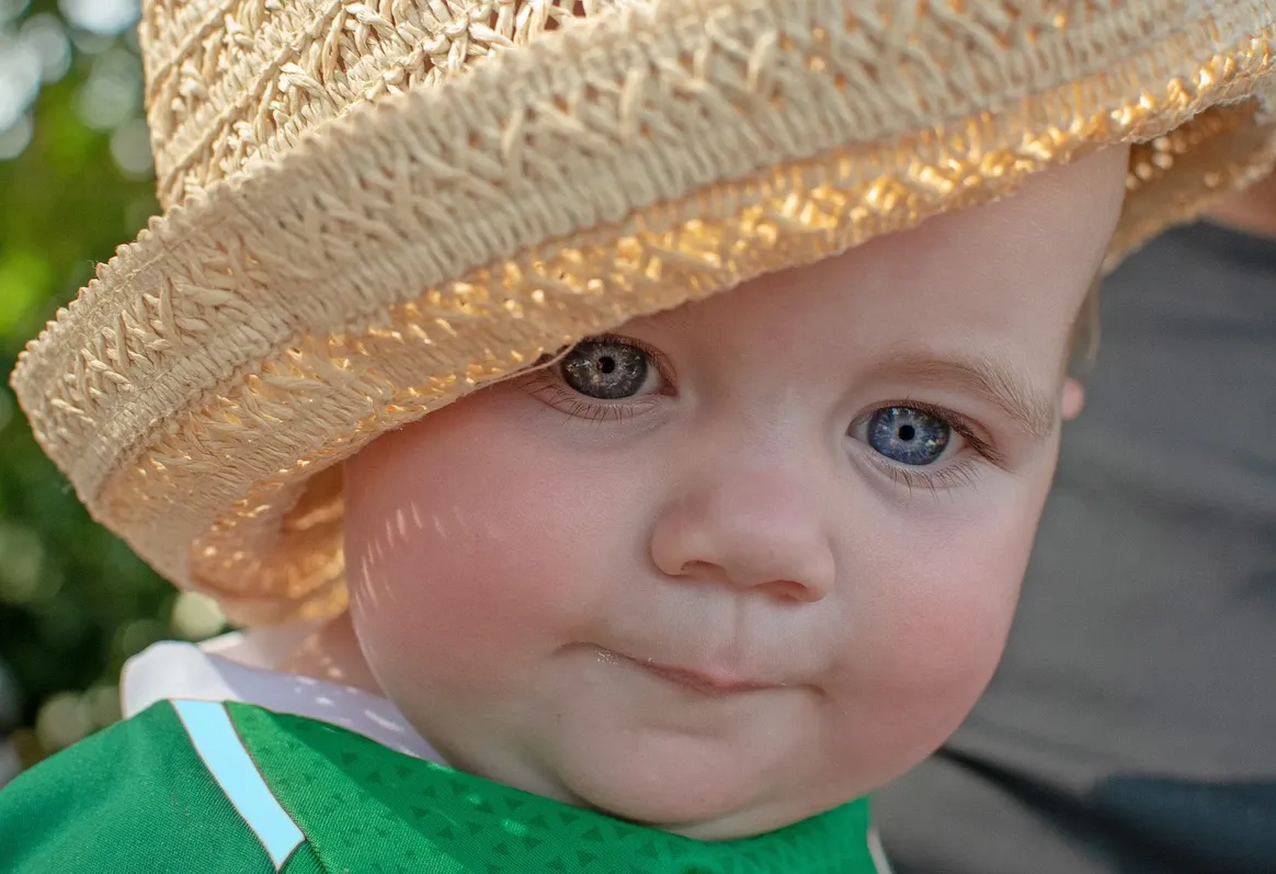 Beautiful Baby Focus on Cute Face — Up Here Photography in Rosebery, NT