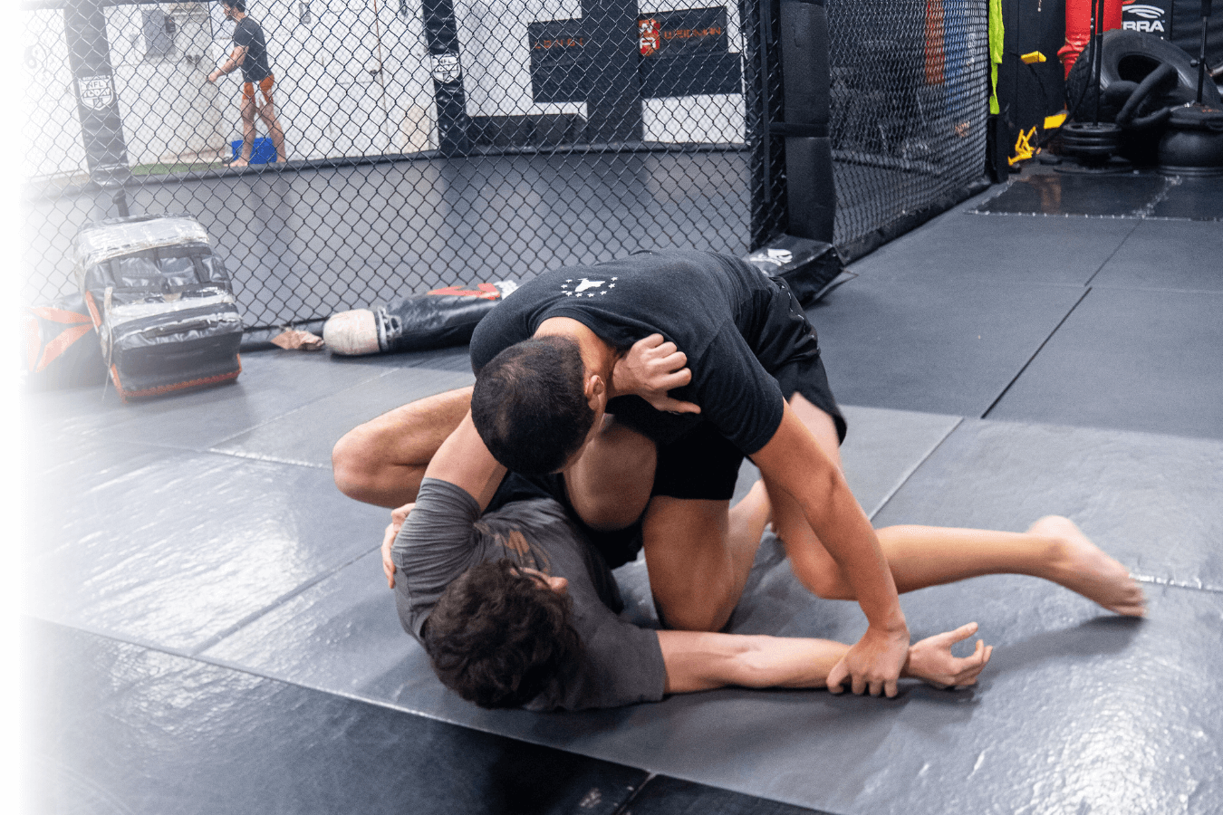 Students training technique drills at Ray Longo's Mixed Martial Arts in Garden City, NY to build lasting motivation.