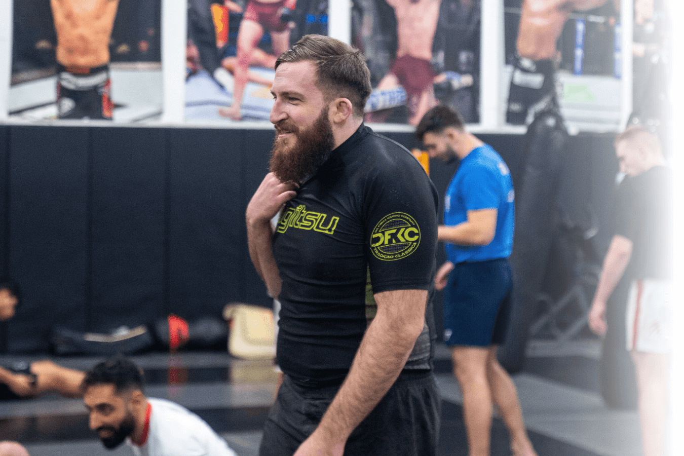 Students training focus and technique at Ray Longo's Mixed Martial Arts in Garden City, NY for confidence.