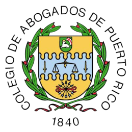 A logo for the colegio de abogados de puerto rico