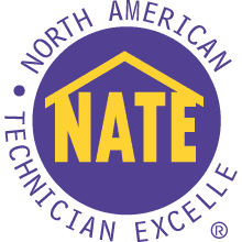 A logo for the north american technician excelle
