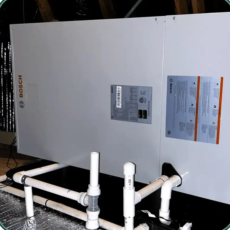 A white box with bosch written on it