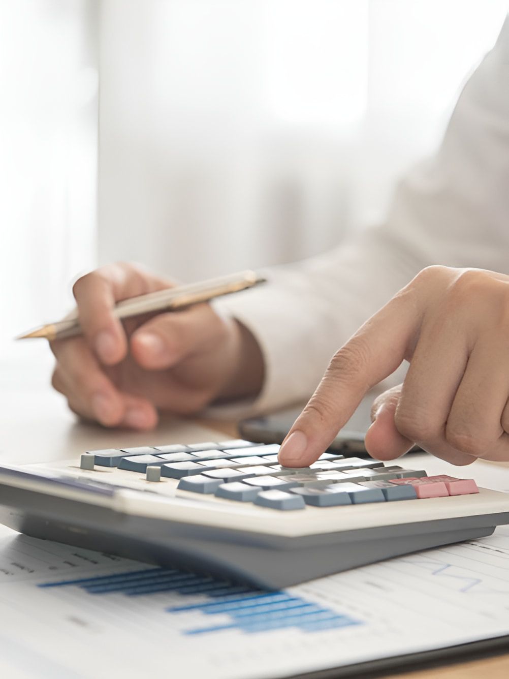 Financial Paperwork on the Desk — AJA Bookkeeping Services In Karumba, QLD