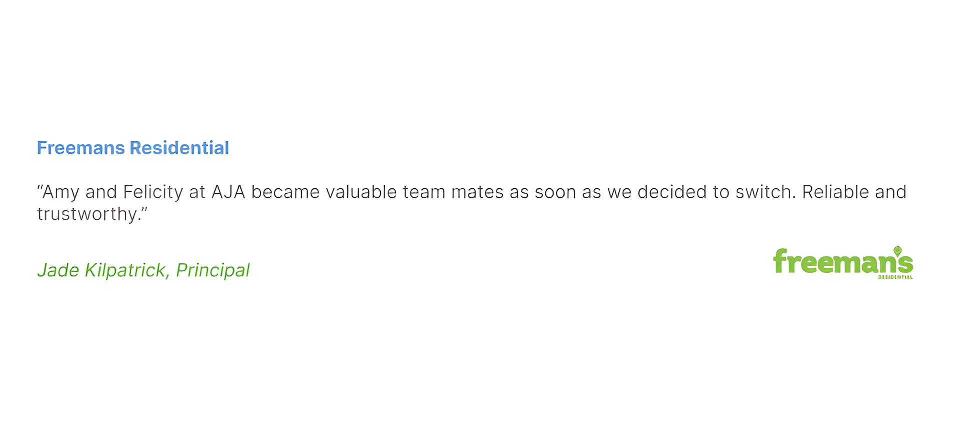 Freemans Residential — AJA Bookkeeping Services In Cairns, QLD