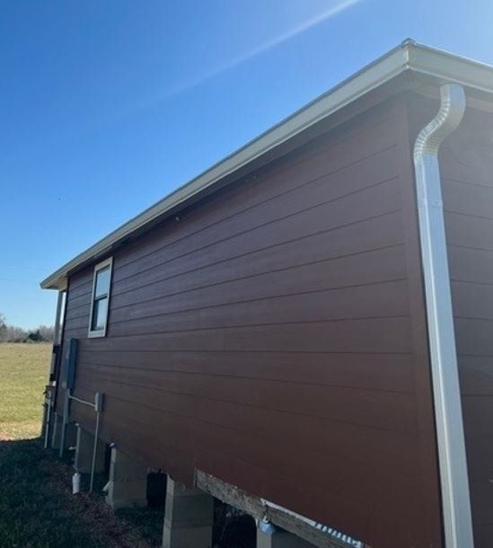 Galvalume Residential 6 inch Seamless Gutters