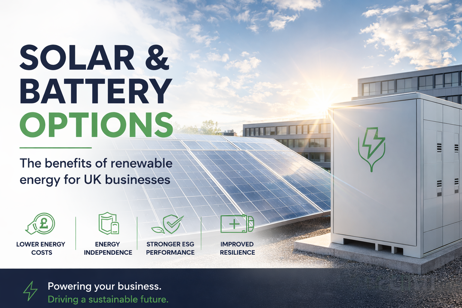 Solar Panels & Battery Storage