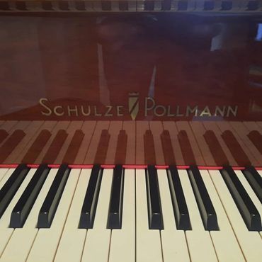 Schulze Pollman Baby Grand Piano — Summerfield, FL — Florida Piano Services. LLC