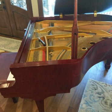 Baby Grand Piano without Topboard — Summerfield, FL — Florida Piano Services. LLC