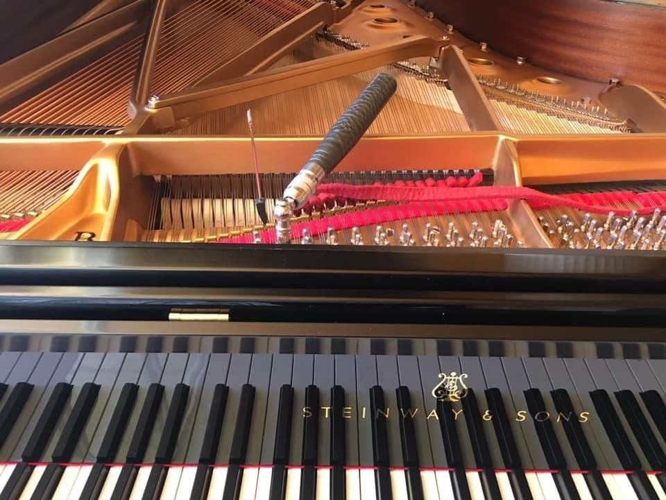 Fixing Baby Grand Piano — Summerfield, FL — Florida Piano Services. LLC