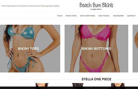 Website Design Bikinis