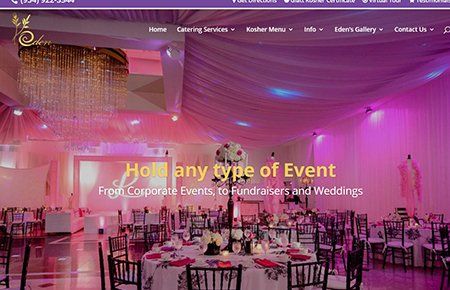 Website Design Catering