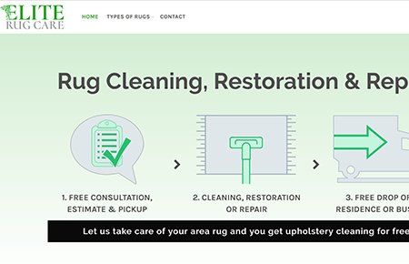 Website Design Rug Cleaning