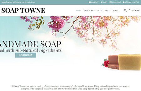 Website Design  Soap