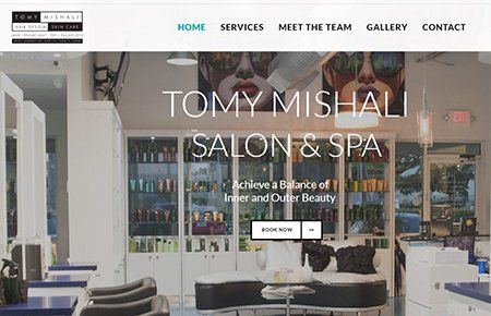 Website Design  Salon