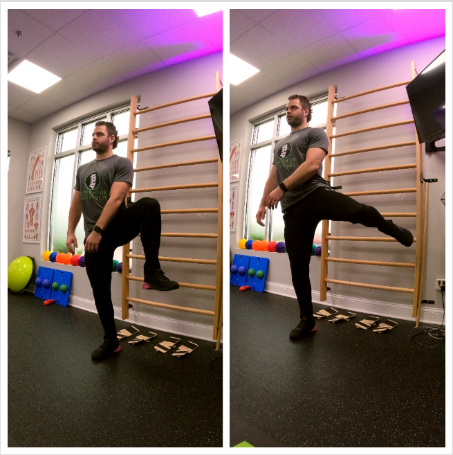 External Hip Rotation (Standing, Band) Exercise