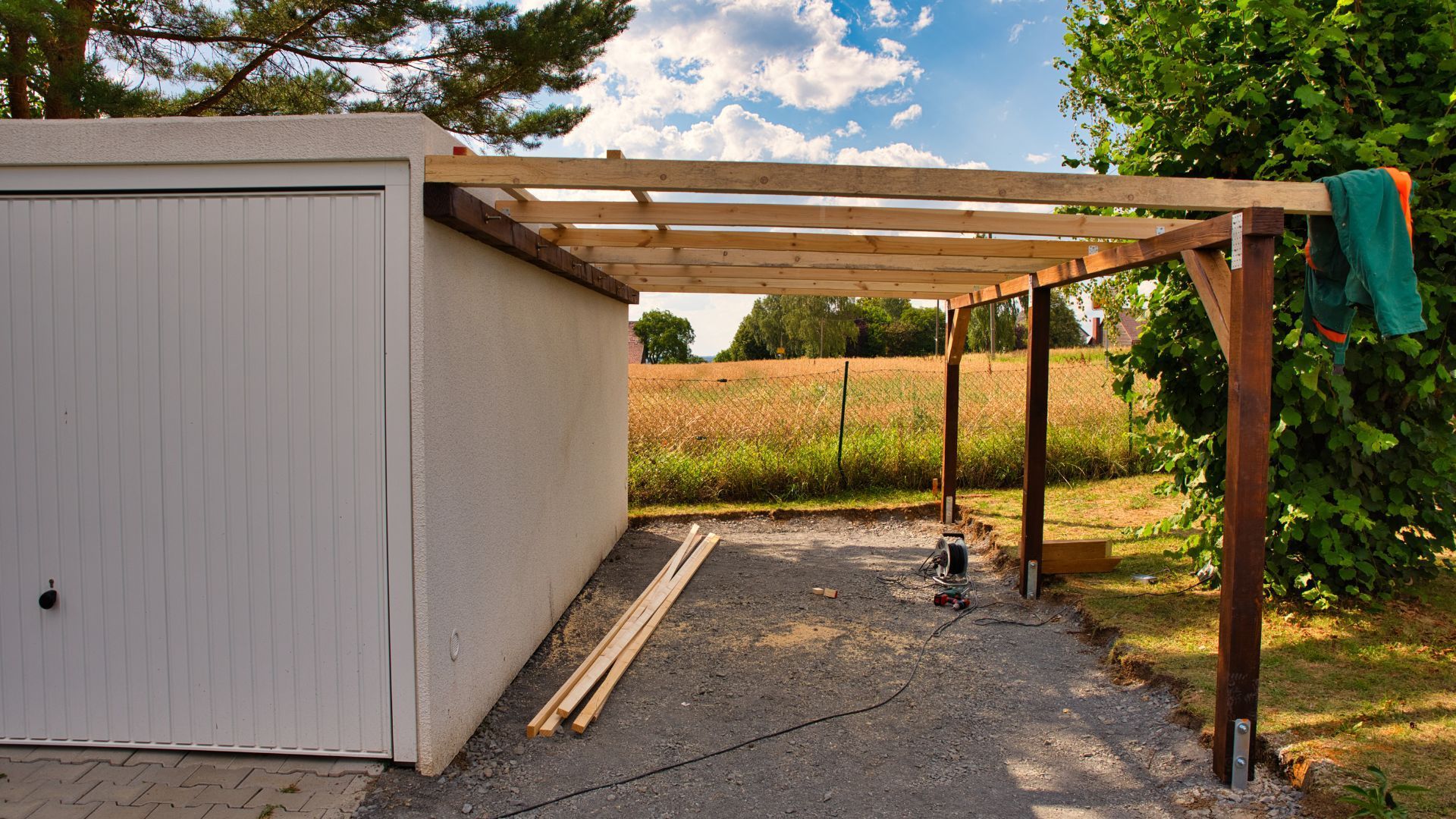 carport wooden
