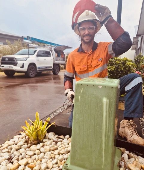 ASP Electrician at work — Powered By JBES In Sandgate, NSW