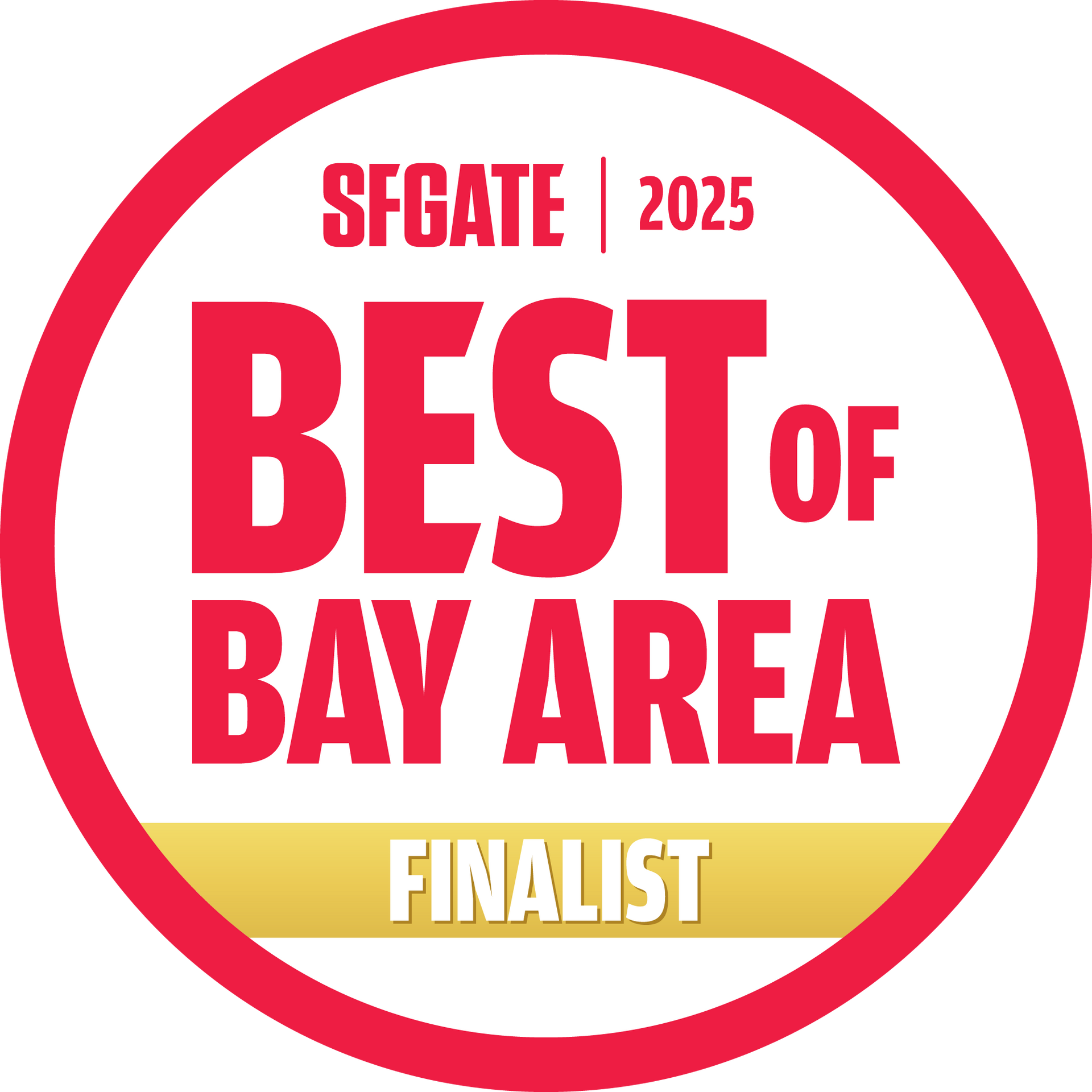 Best of Bay Area Finalist 2025 SFGate