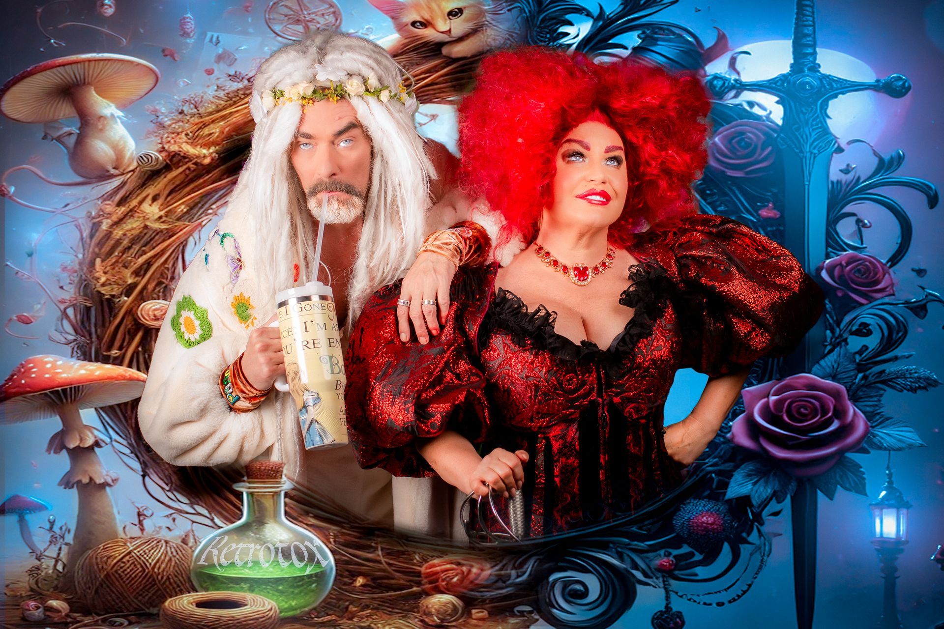 White King & Red Queen