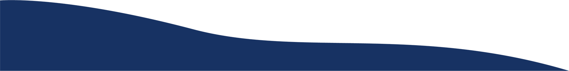 A pixel art of a blue and white curve on a white background.