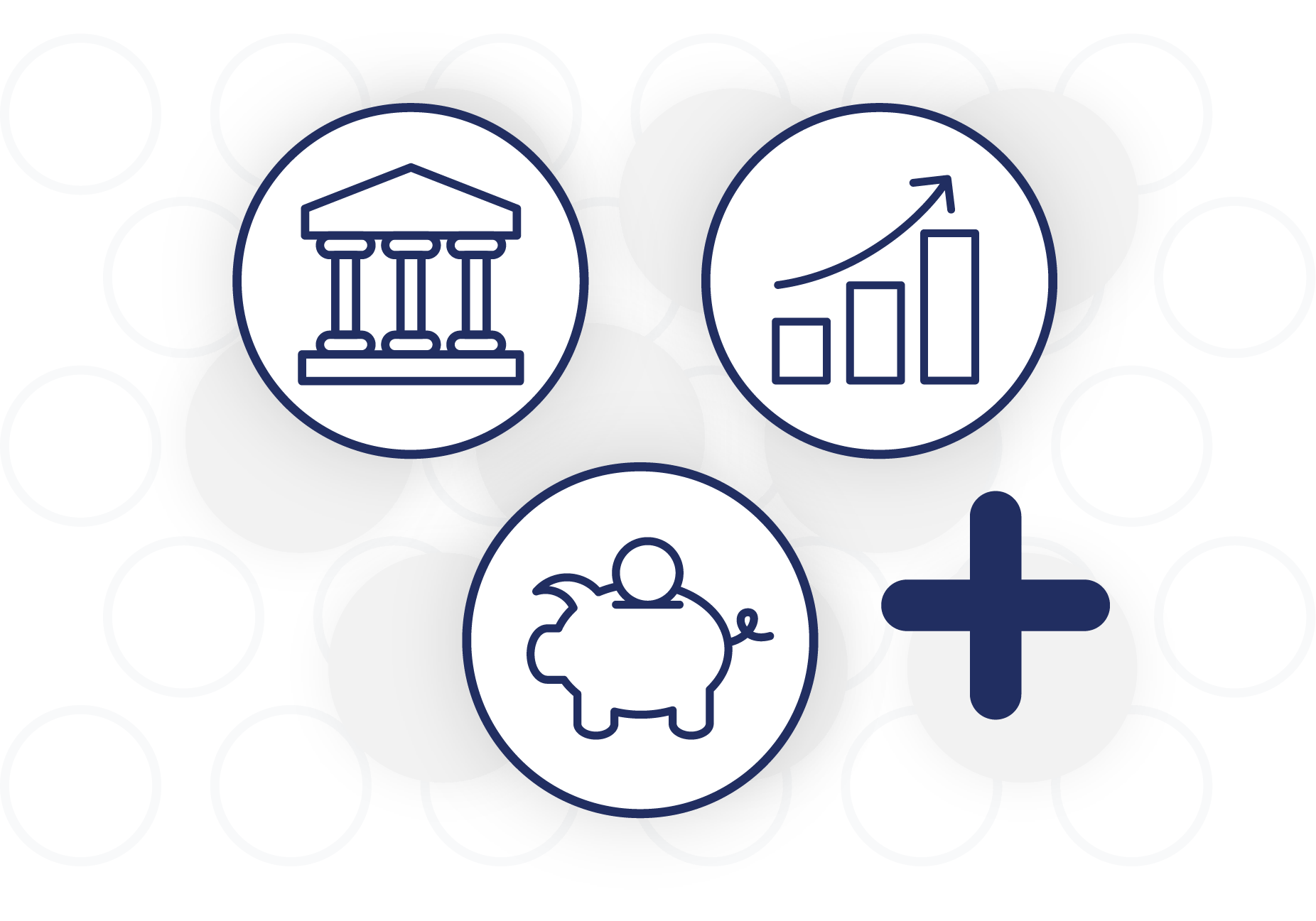 Financial Lenders, products and services graphic