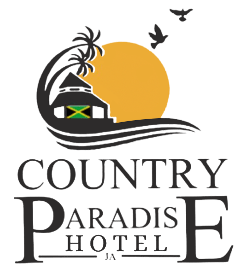 A logo for the country paradis hotel in jamaica