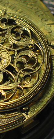 Bildausschnitt: Altes Uhrwerk