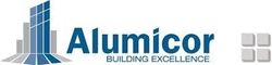 A logo for a company called aluminicor building excellence