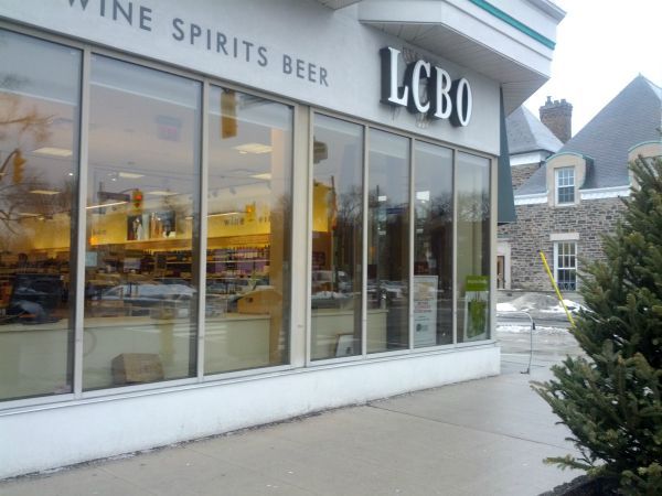 A store called lcbo sells wine spirits and beer