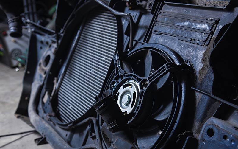 Radiator and Motor Cooling Fan — Detroit, MI — Redford Auto Repair