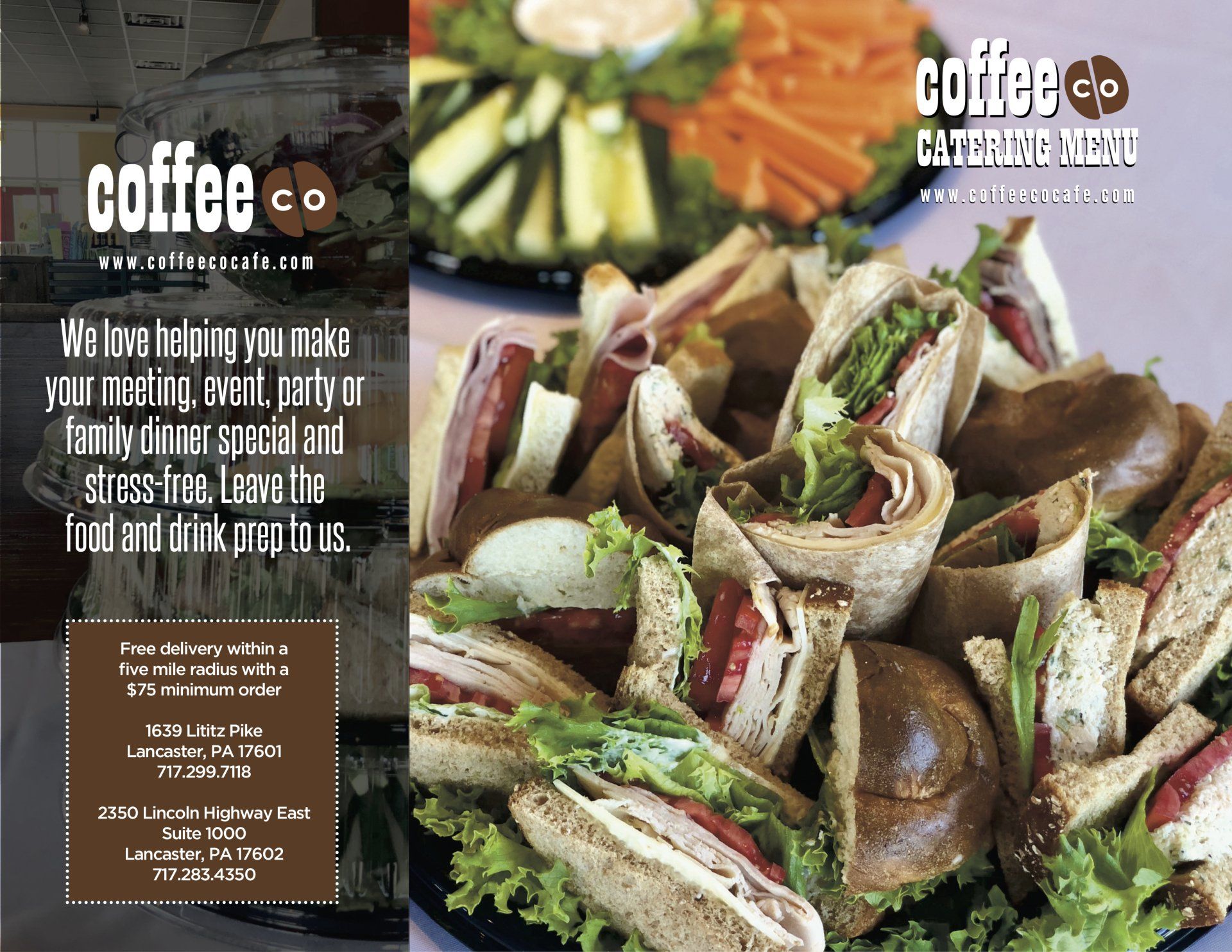 Catering in Lancaster & New Holland, PA Coffee Co