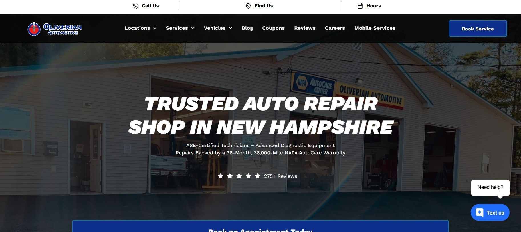 Oliverian Automotive logo